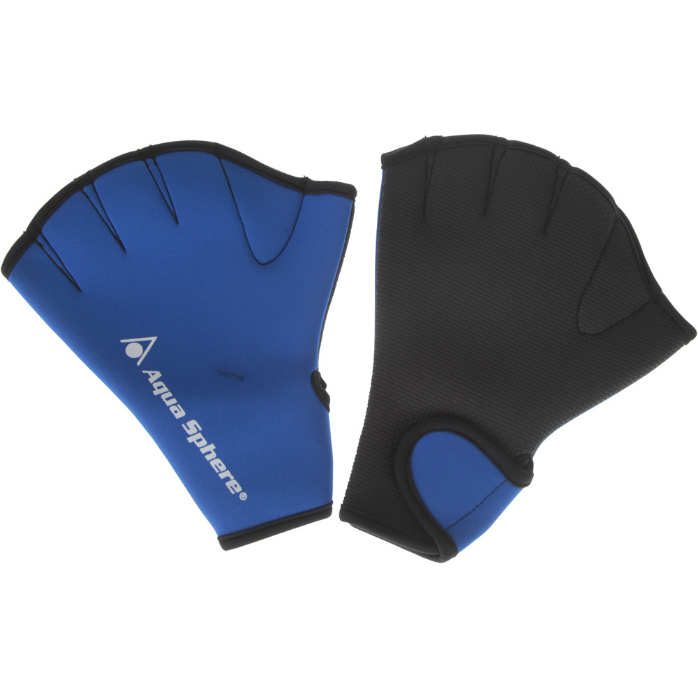 Aquasphere tabla natación SWIM GLOVES vista frontal