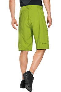 Vaude pantalón corto ciclismo hombre Mens Ledro Shorts vista trasera