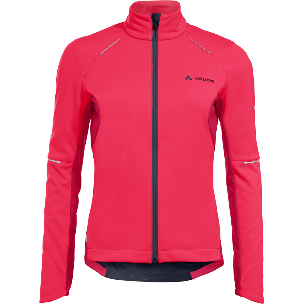 Vaude cortavientos ciclismo mujer Womens Resca Softshell Jacket III vista frontal