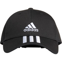 adidas visera lona Baseball Twill 3 bandas vista frontal