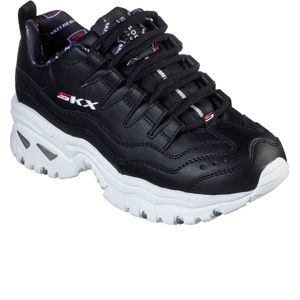 Skechers zapatilla moda mujer ENERGY-RETRO VISION lateral exterior