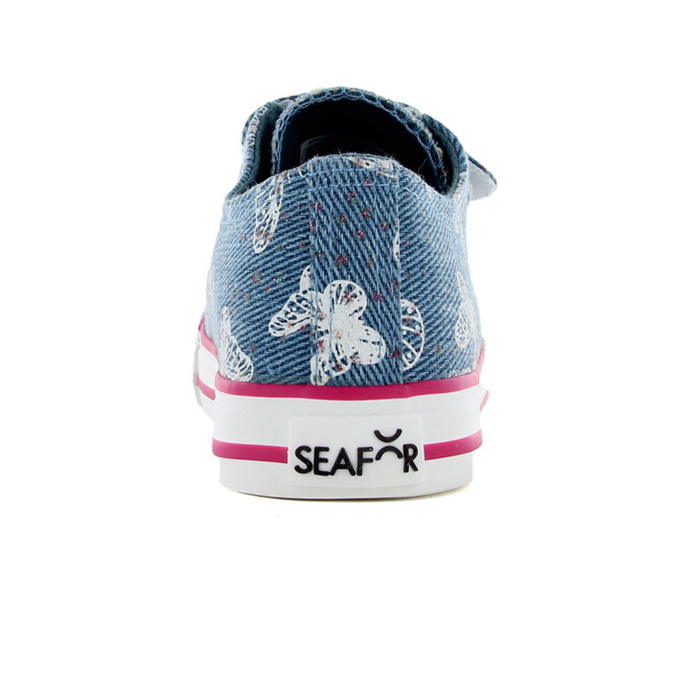 Seafor zapatilla multideporte niño BUTTERFLY vista trasera