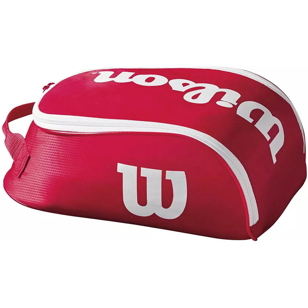 Wilson varios tenis TOUR IV SHOE BAG vista frontal