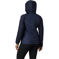 Columbia chaqueta outdoor mujer Powder Lite Hooded Jacket vista trasera