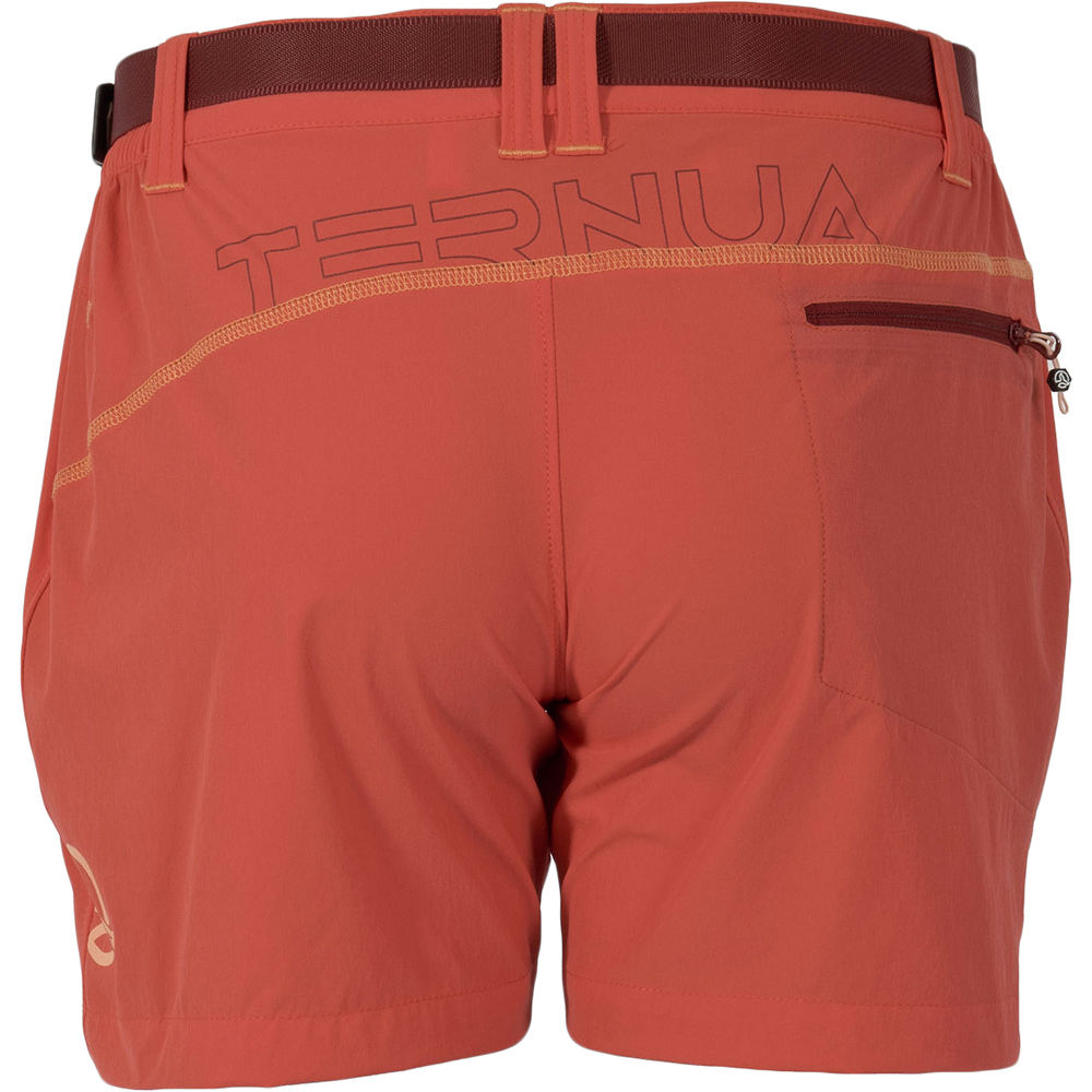 Ternua pantalón corto montaña mujer SHORT MAGARI SHORT vista trasera