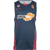 Baskonia camiseta oficial baloncesto BASKONIA 20 2 JUEGO EURO AZ vista frontal