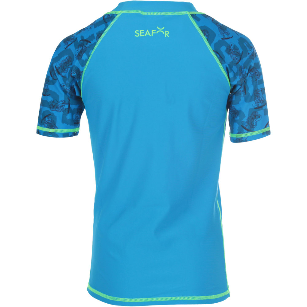 Seafor lycra surf manga corta niño LYCRA SHIRT vista trasera