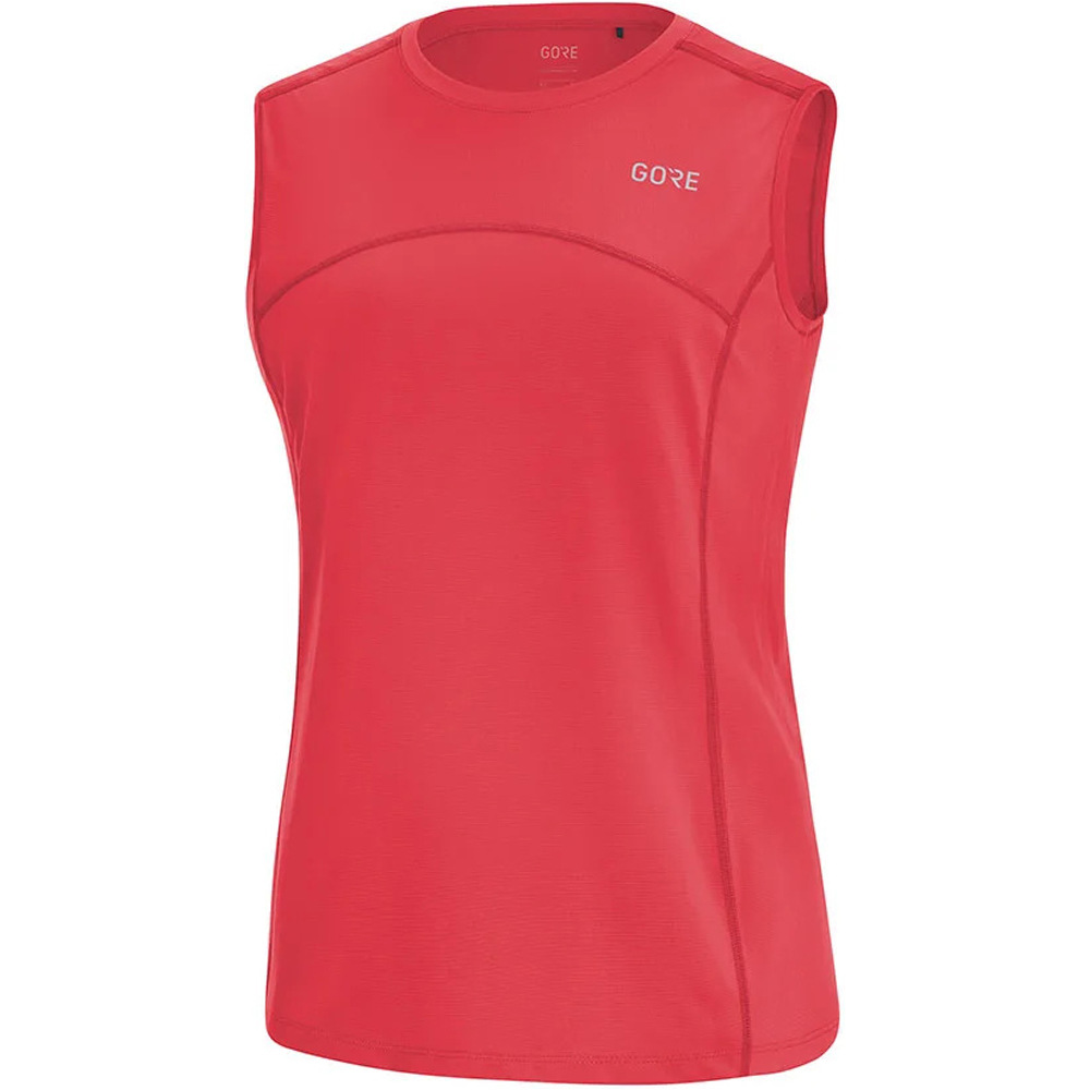 Gore camiseta técnica tirantes mujer R5 Wmn Sleeveless Shirt vista frontal