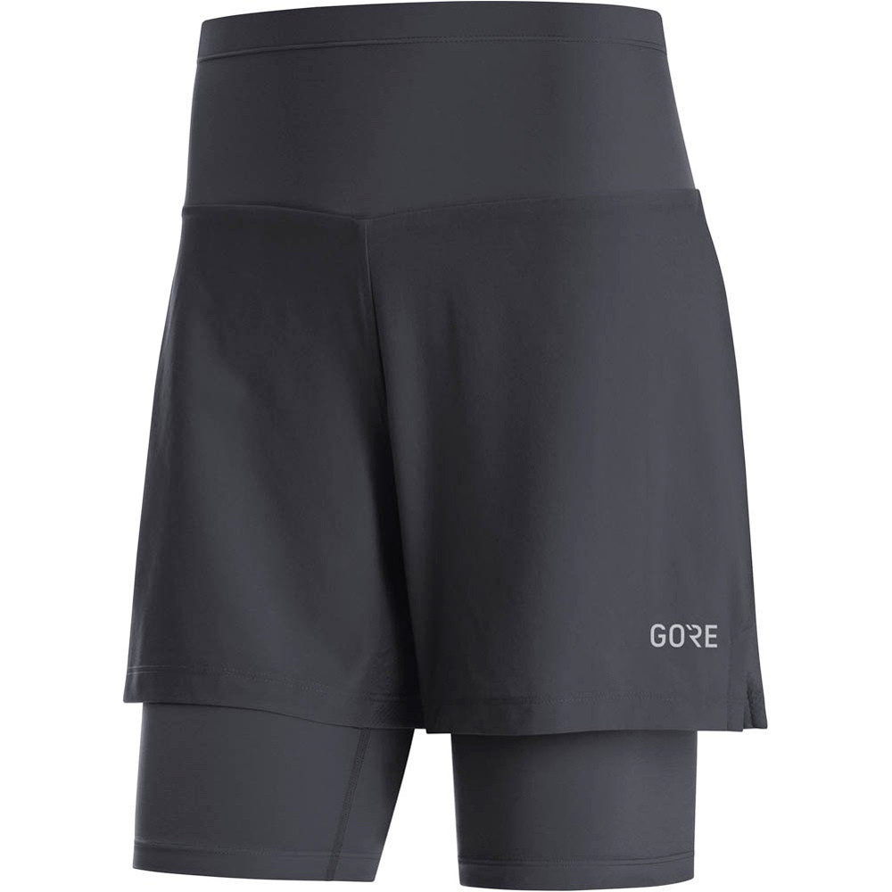 Gore pantalón running mujer R5 Wmn 2in1 Shorts vista frontal