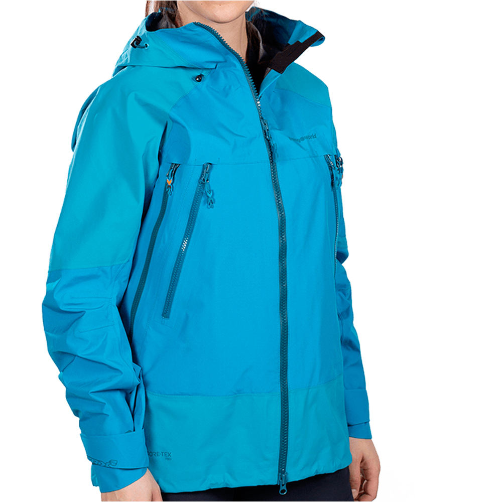 Trx2 shell wm pro chaqueta impermeable mujer Azul (S)