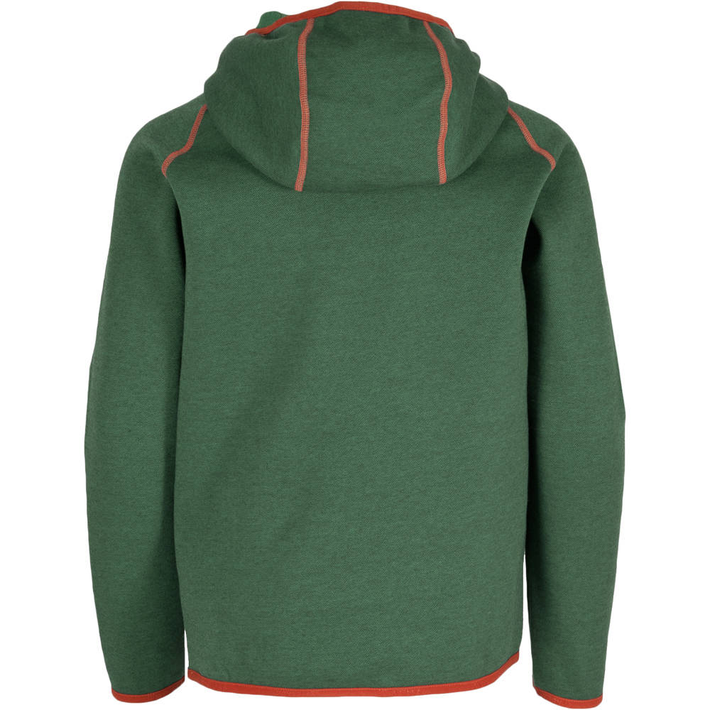 Ternua camiseta montaña manga larga niño SUDADERA DIMYR HOODY K vista trasera