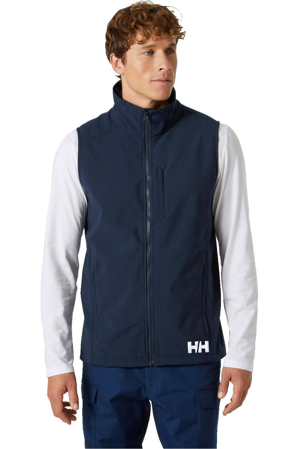 Paramount softshell chaleco polar hombre Marino (L)