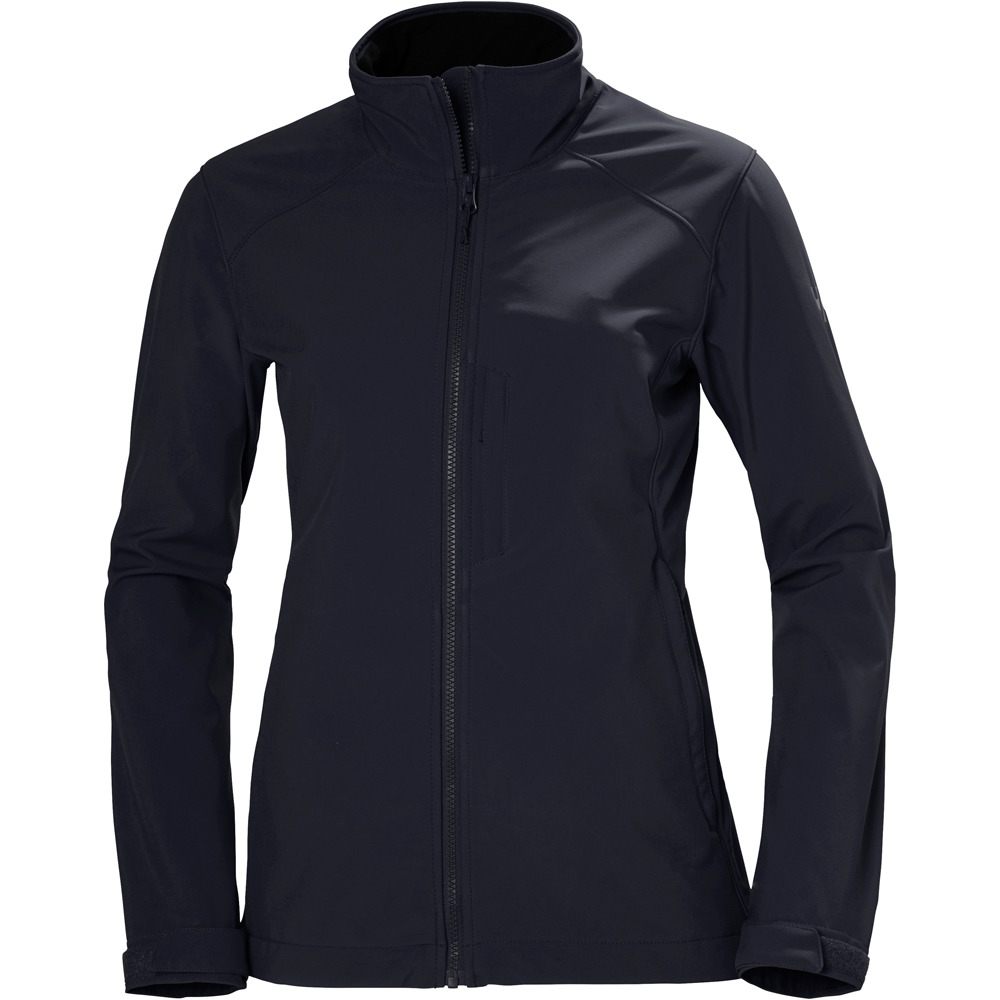 Helly Hansen chaqueta softshell mujer W PARAMOUNT SOFTSHELL JACKET vista frontal