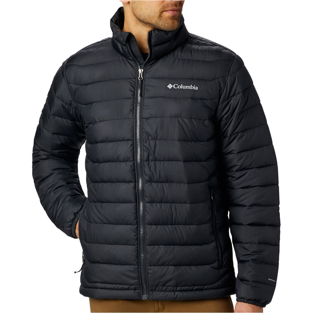 Columbia chaqueta outdoor hombre POWDER LITE JACKET vista detalle