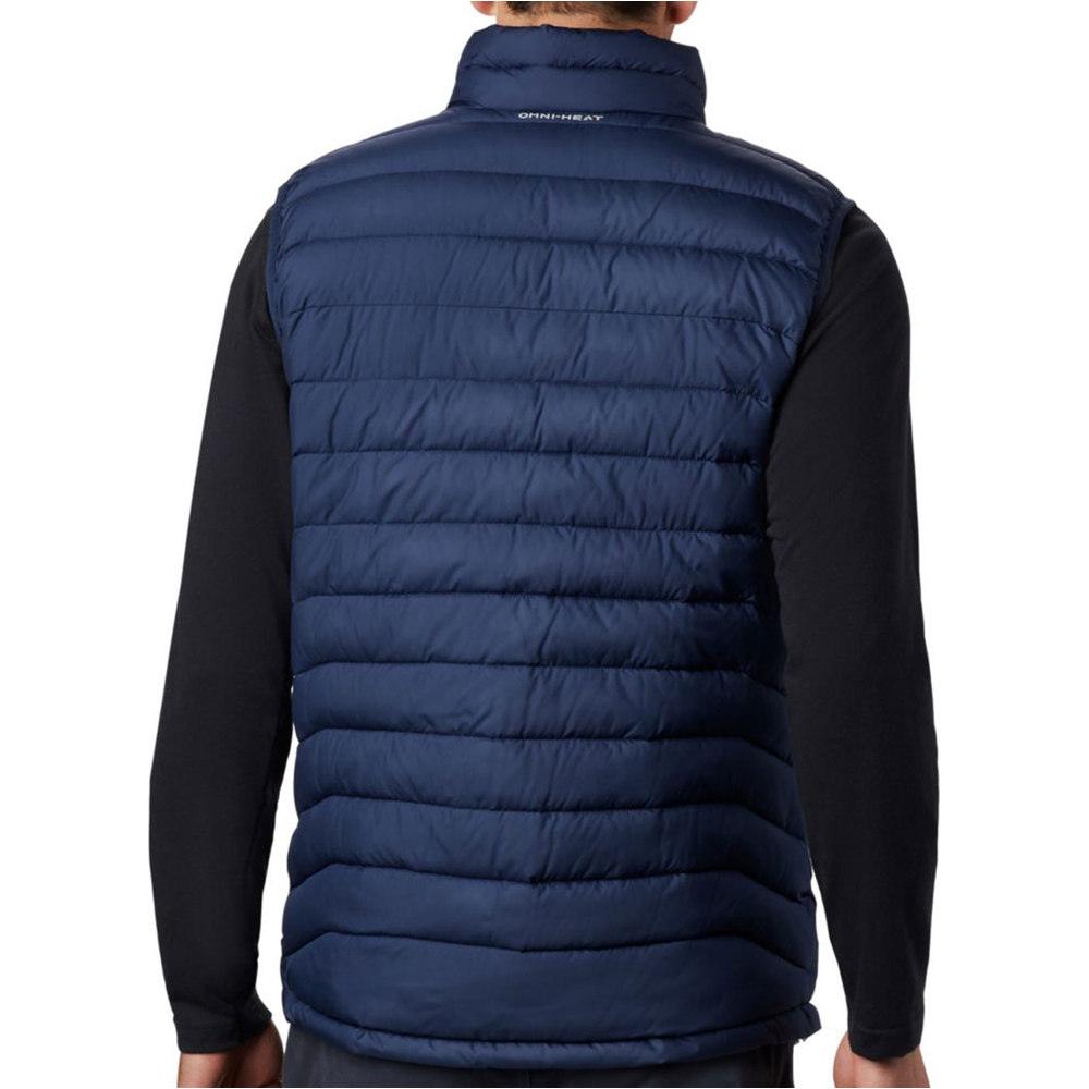 Columbia chaleco outdoor hombre POWDER LITE VEST vista trasera