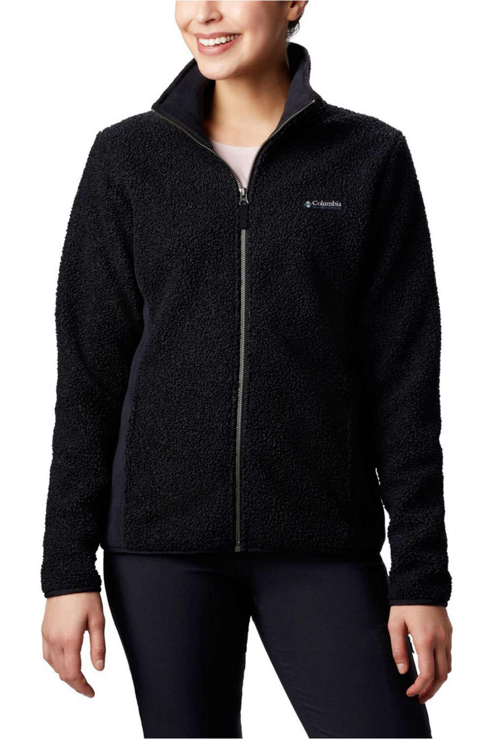 Columbia forro polar mujer Panorama Full Zip vista frontal