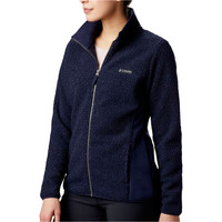 Columbia camiseta montaña manga larga mujer Panorama Full Zip vista detalle