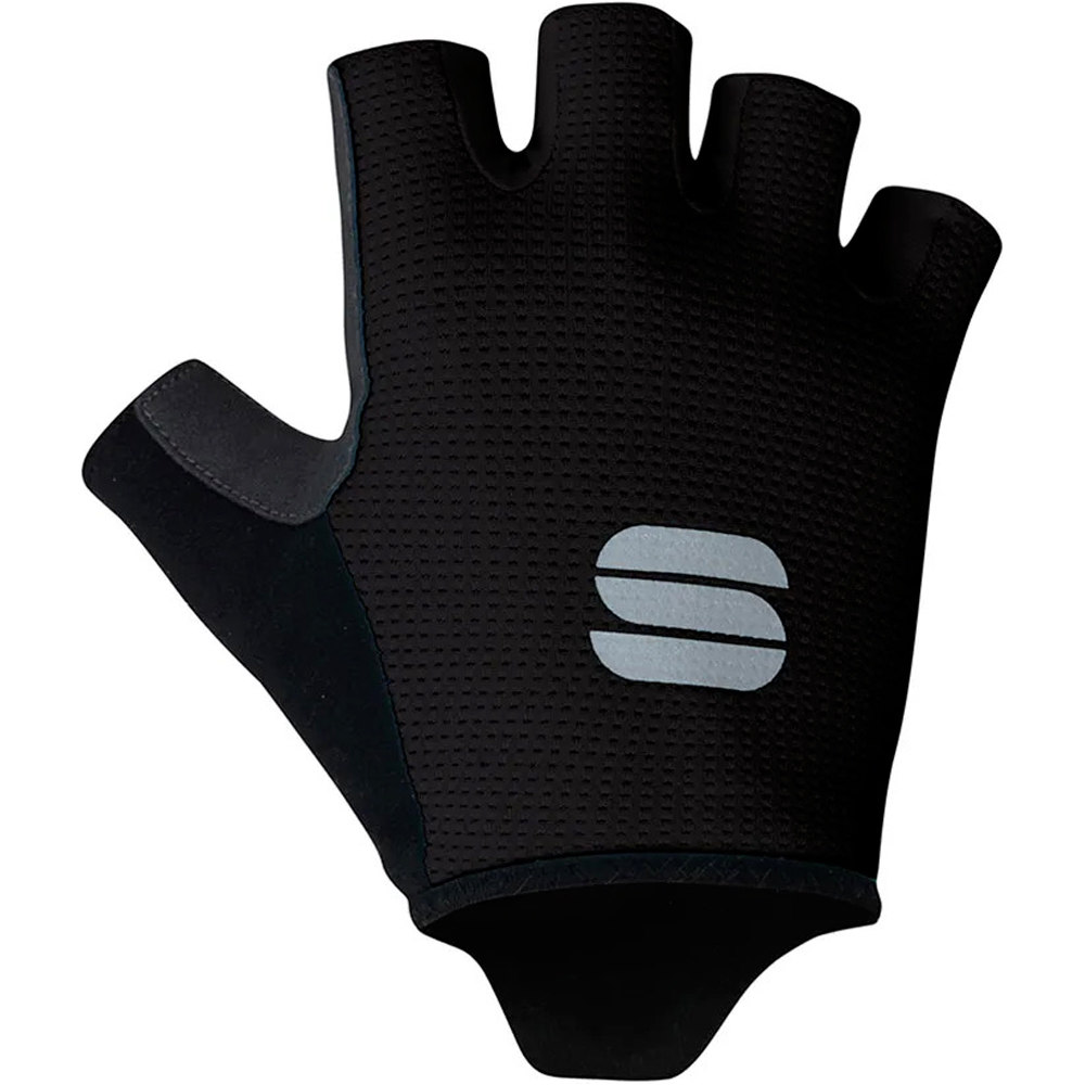 Tc gloves negro guantes cortos ciclismo Negro
