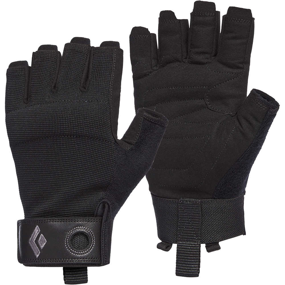 Black Diamond guantes montaña CRAG HALF-FINGER GLOVES vista frontal