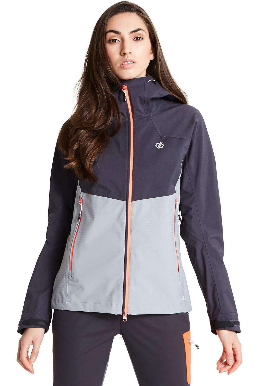 Dare2b chaqueta impermeable mujer Sierra Jacket vista frontal