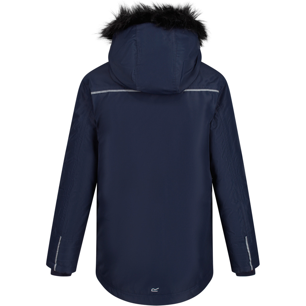 Regatta chaqueta impermeable niño Proktor Parka MN vista trasera