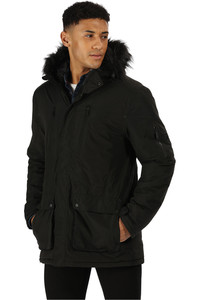 Regatta chaqueta impermeable insulada hombre Salinger NE vista trasera