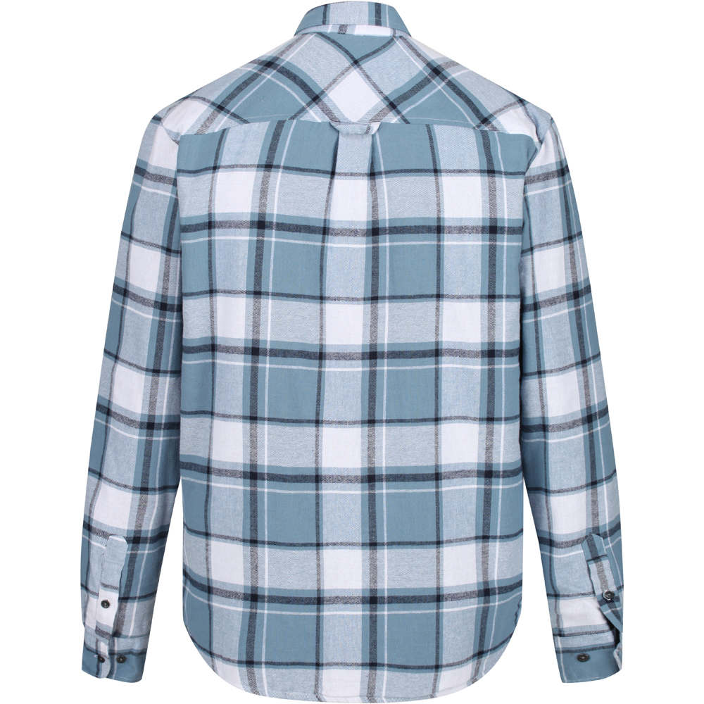 Regatta camisa montaña manga larga hombre Tygo AZ vista trasera