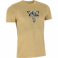 Neak Peak camiseta montaña manga corta hombre GAROVE-M YEL vista frontal