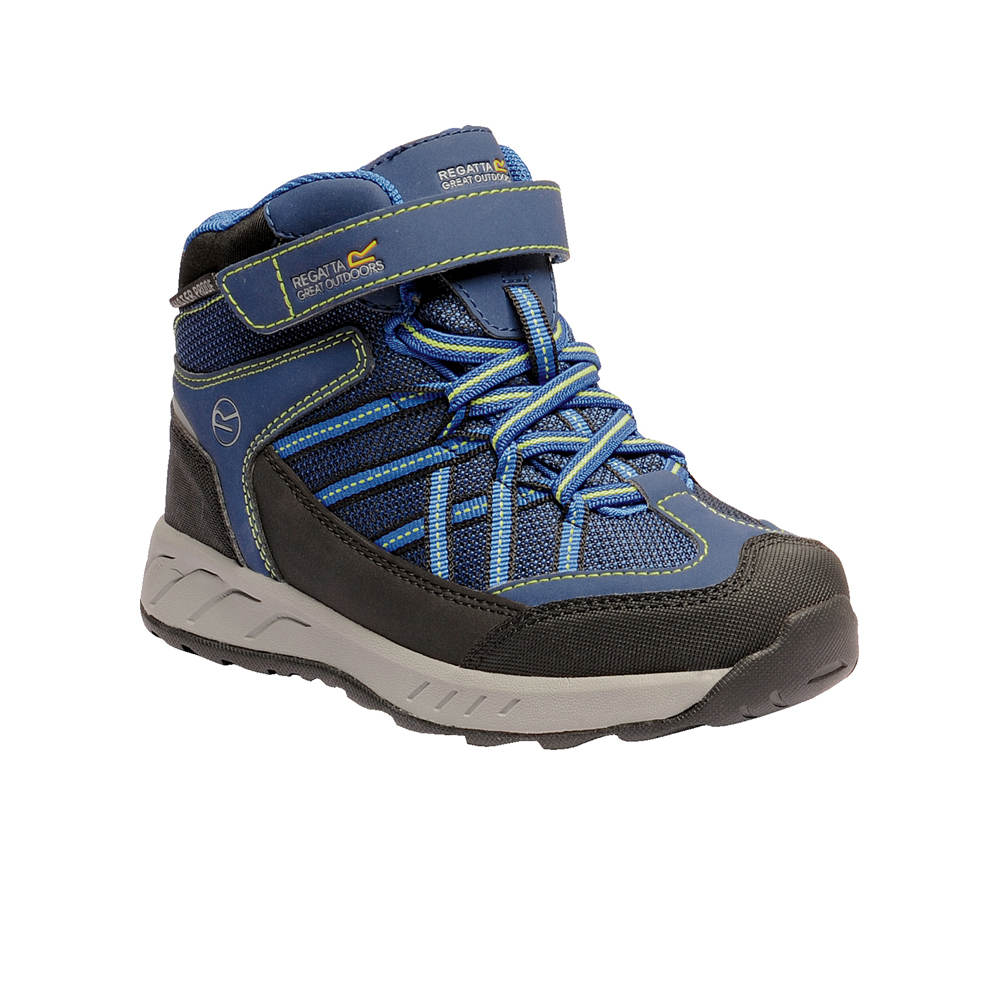 Regatta zapatilla trekking niño Samaris V Mid Jnr AZNE Samaris V Mid Jnr lateral exterior