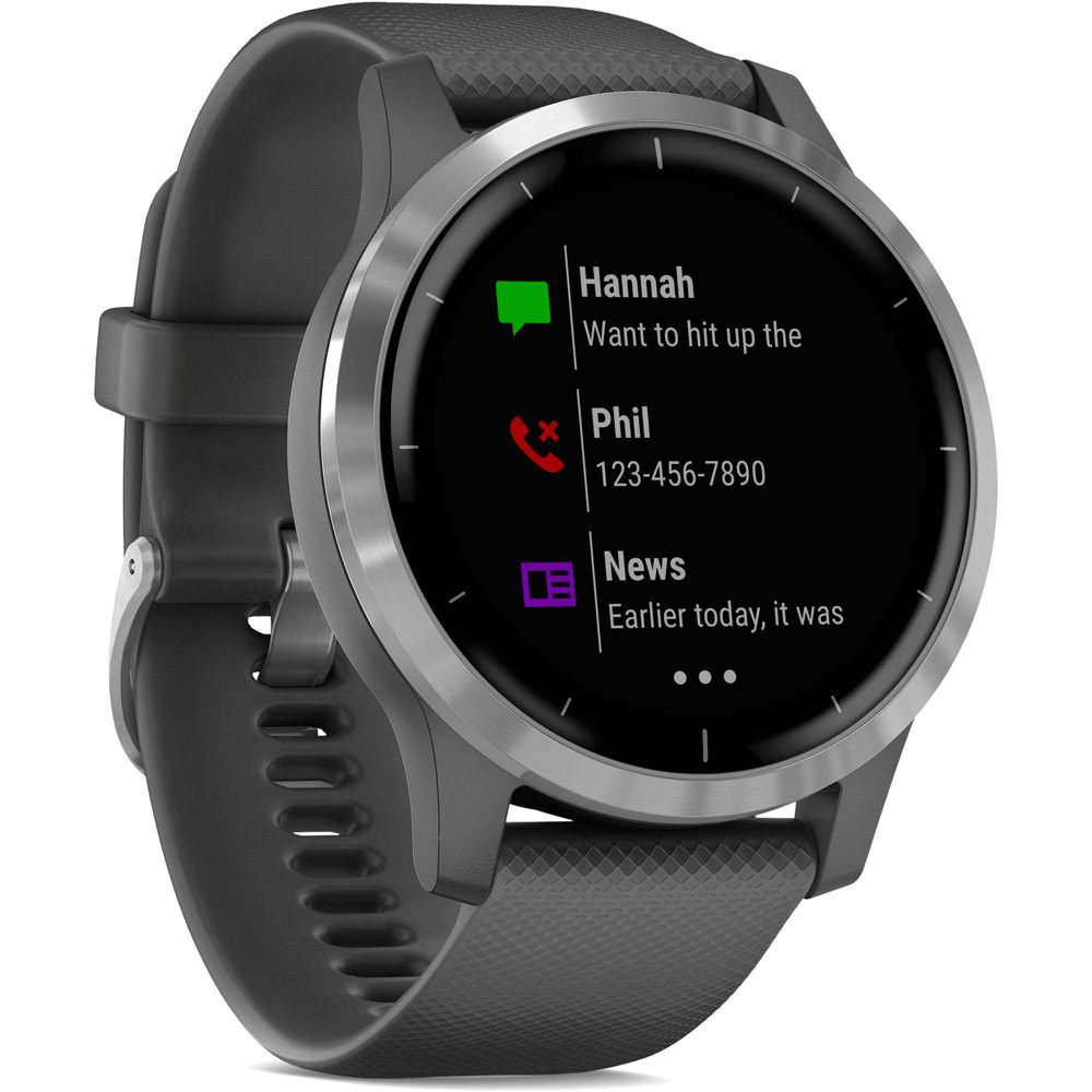 Garmin smartwatch Vivoactive 4 Plata Gris 05
