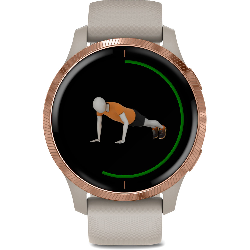 Garmin smartwatch VENU Beige RoseGold 04