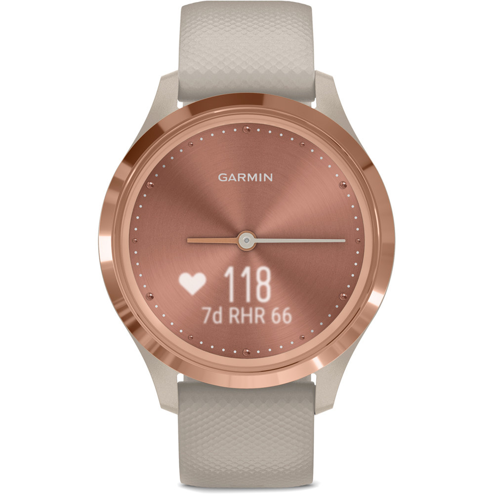 Garmin smartwatch Vvomove 3s Rose Gold Tundra 02