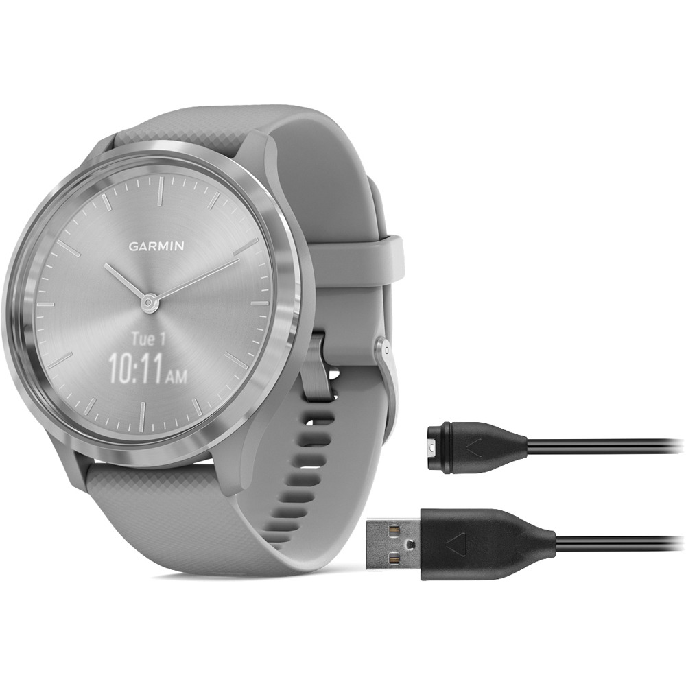 Garmin smartwatch Vvomove 3 Gris vista frontal