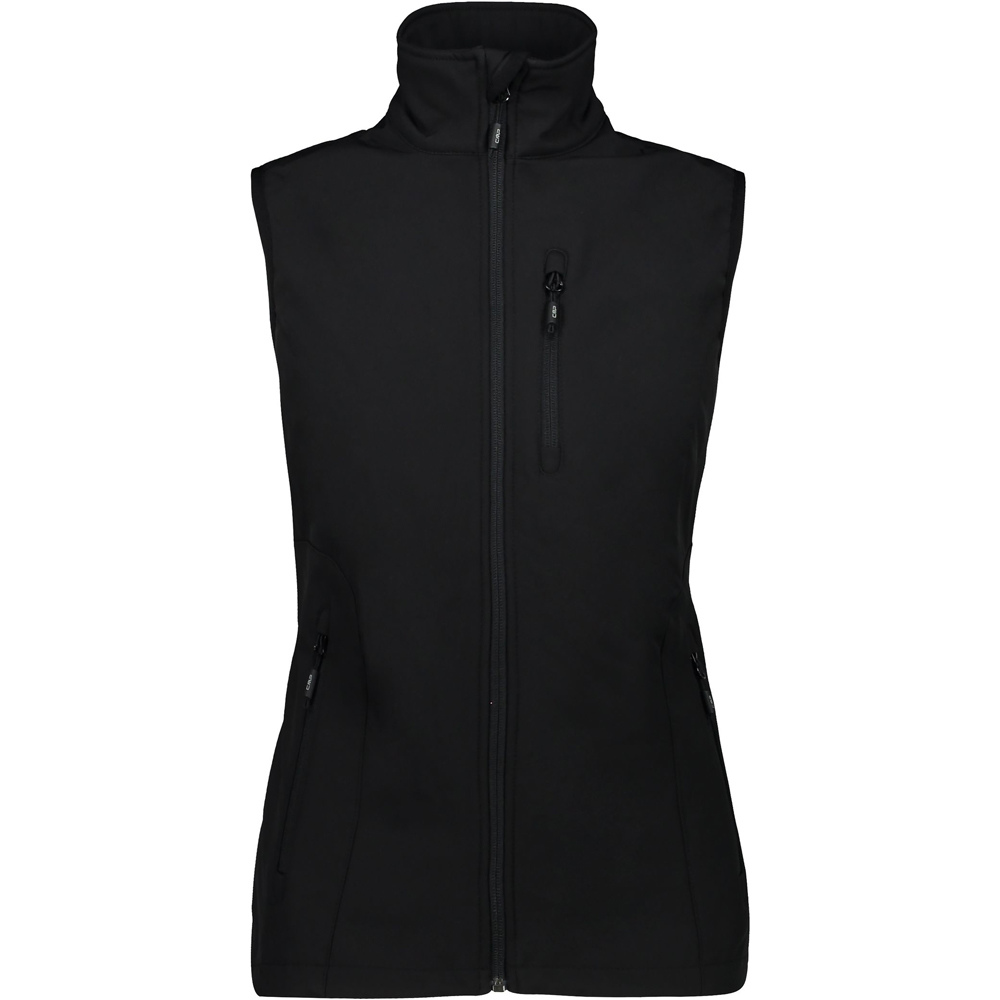 Cmp woman vest chaleco outdoor mujer · Negro