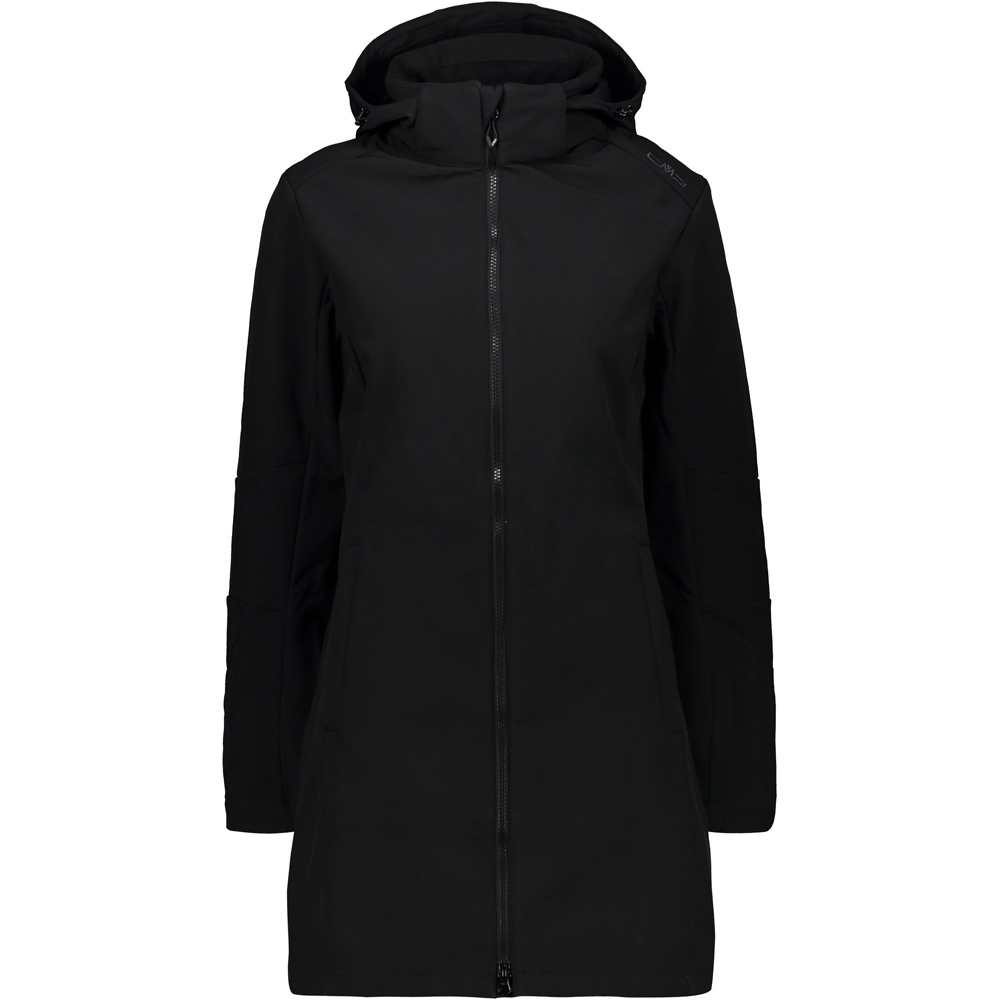 Woman parka zip hood chaqueta impermeable mujer