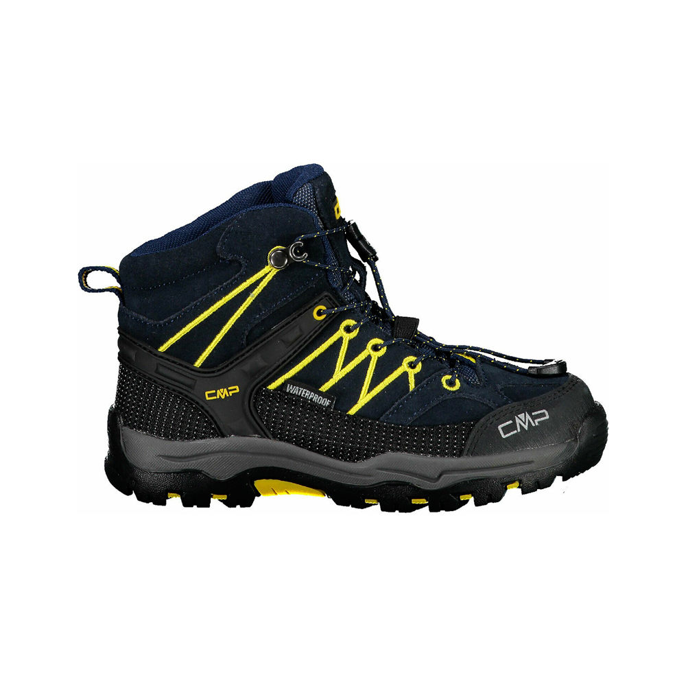 Cmp bota trekking niño KIDS RIGEL MID TREKKING SHOES WP AZ lateral exterior