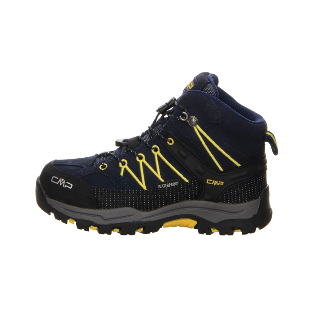 Cmp bota trekking niño KIDS RIGEL MID TREKKING SHOES WP AZ lateral exterior