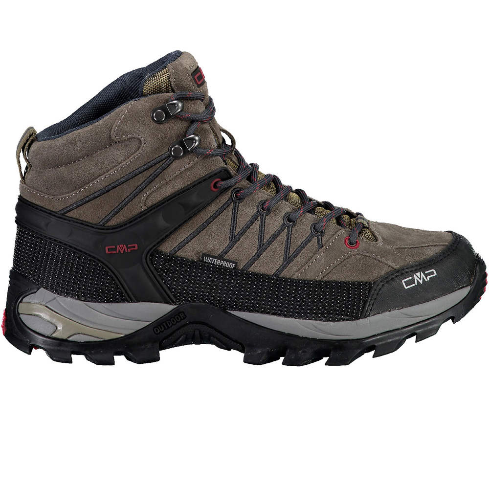 Rigel mid trekking shoes wp bota trekking hombre Marron (41)