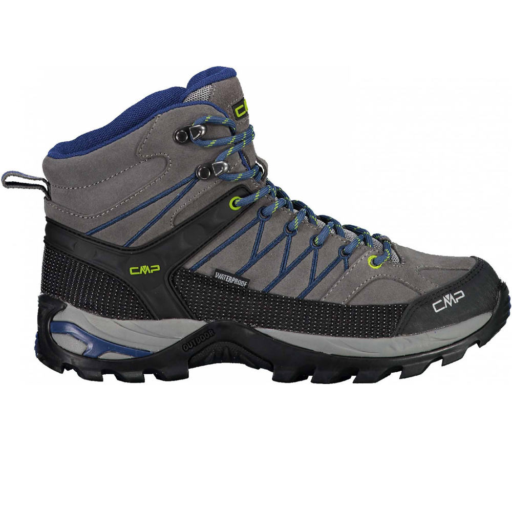 Cmp bota trekking hombre RIGEL MID TREKKING SHOES WP GR lateral exterior