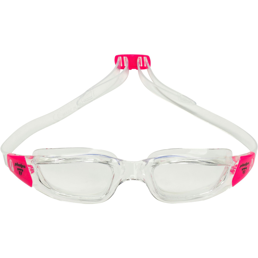 Aquasphere gafas natación TIBURON CLEAR LENS vista frontal