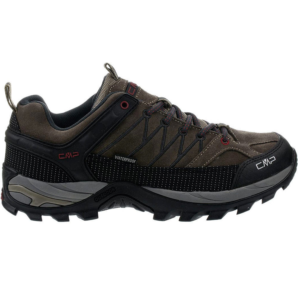 Cmp zapatilla trekking hombre RIGEL LOW TREKKING SHOES WP lateral exterior