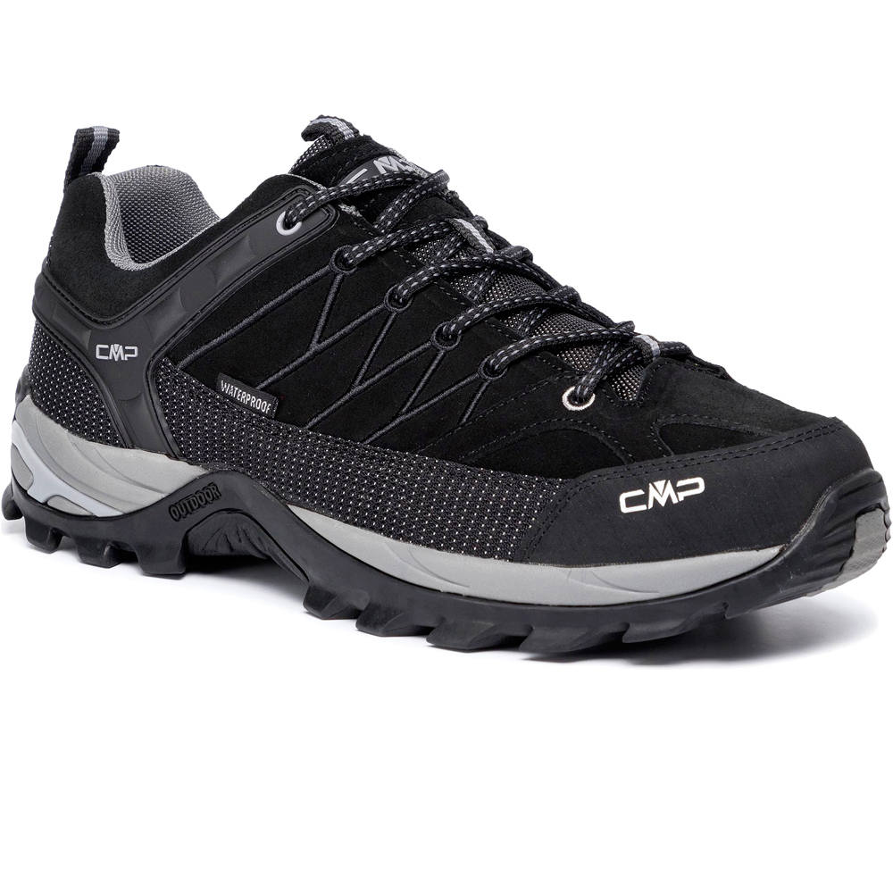 Cmp zapatilla trekking hombre RIGEL LOW TREKKING SHOES WP lateral exterior