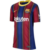 Nike camiseta de fútbol oficiales niño BARCELONA 21 Y NK BRT STAD JSY SS HM vista frontal