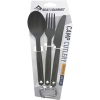 Seatosummit cubiertos montaña Camp Cutlery Set-3pc vista frontal