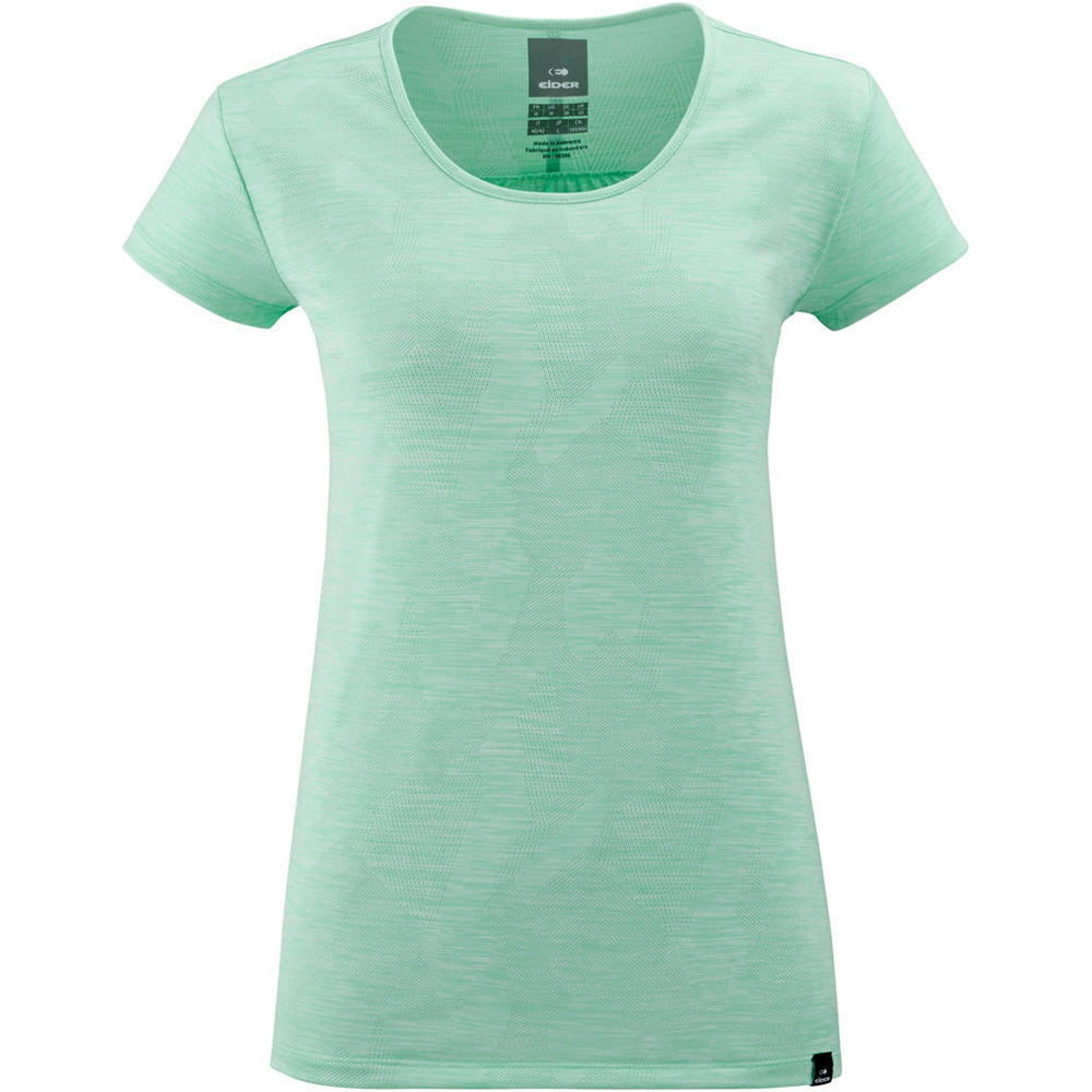 Eider camiseta montaña manga larga mujer FLEX JACQUARD TEE 2.0 W vista frontal