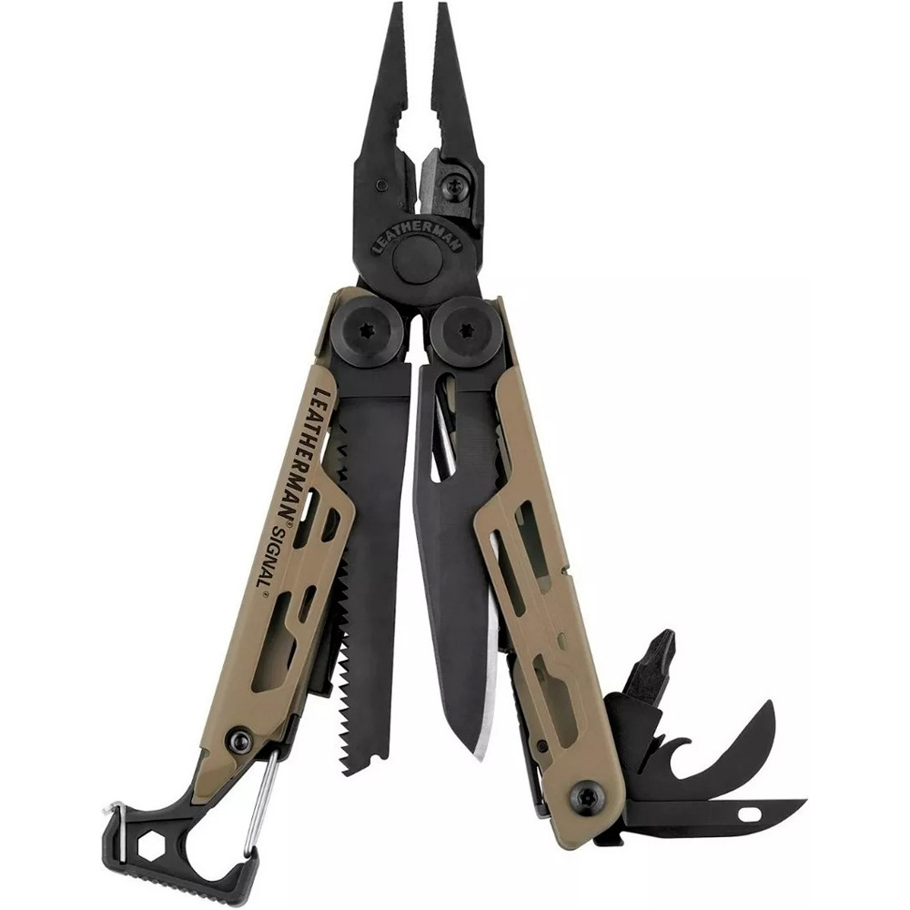 Leatherman multiherramienta SIGNAL COYOTE, f. nylon vista frontal