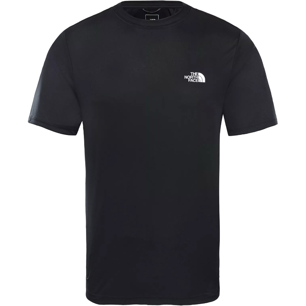 The North Face camiseta montaña manga corta hombre M REAXION AMP CREW vista frontal