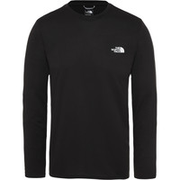 The North Face camiseta técnica manga larga hombre M REAXION AMP L/S CREW vista frontal