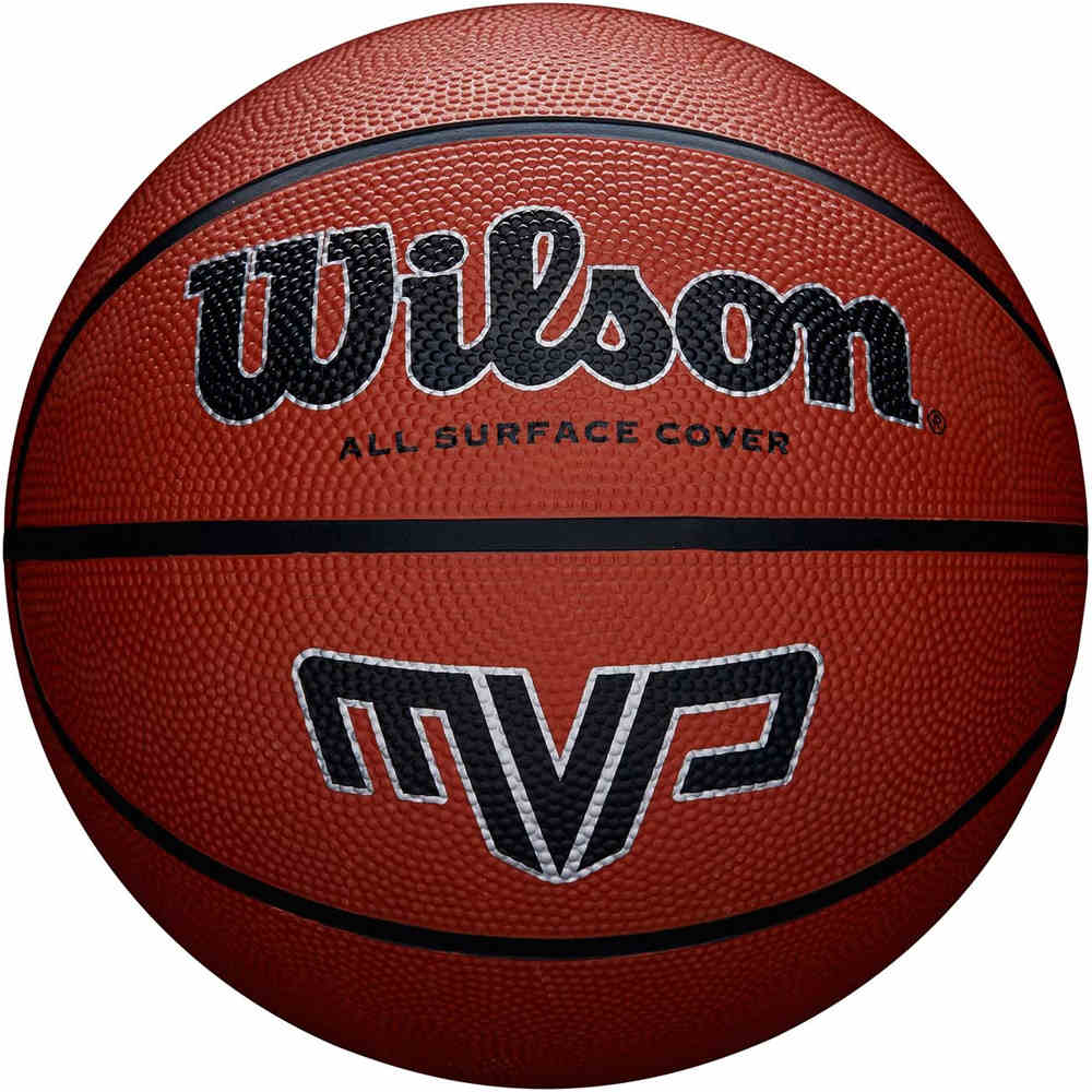 Wilson balón baloncesto WILSON MVP 295 BSKT BROWN vista frontal