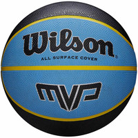 Wilson balón baloncesto WILSON MVP 295 BSKT BLKBLU vista frontal